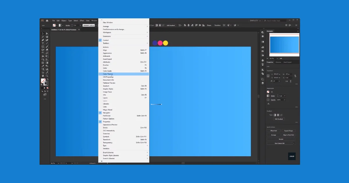 Fluid Abstract Background Using Adobe Illustrator.