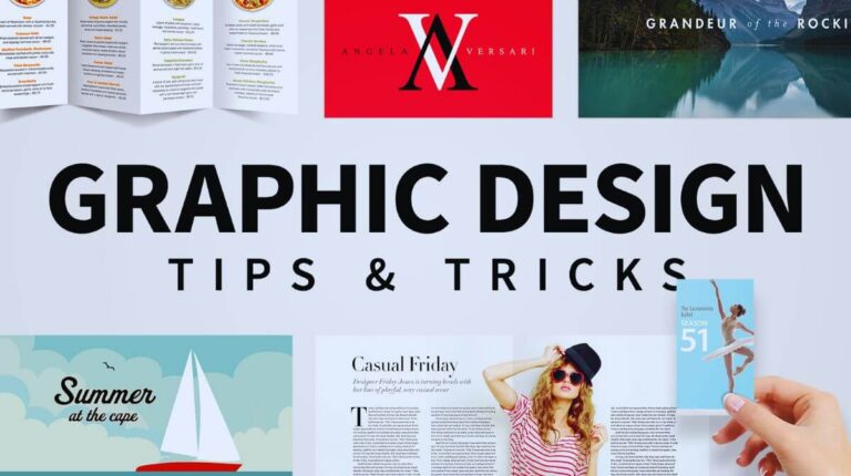Negative Space and Graphic Designing Tips.