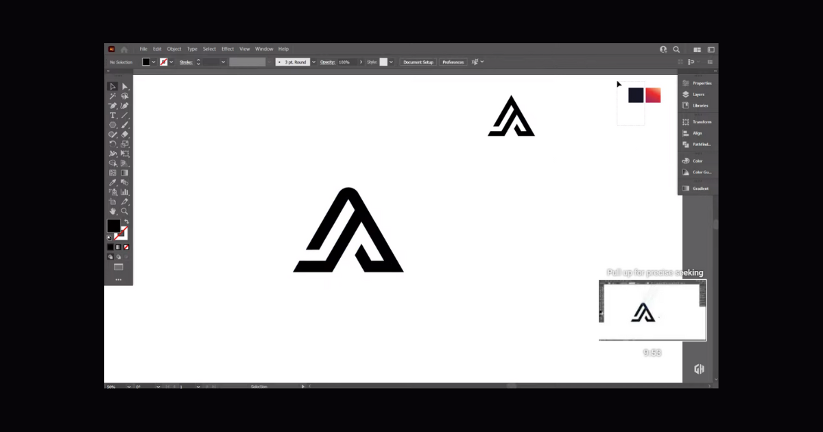 Logo Designing with Monogram Logos. 