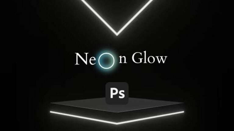Neon Glow Effect in Photoshop, Easy Tutorial.