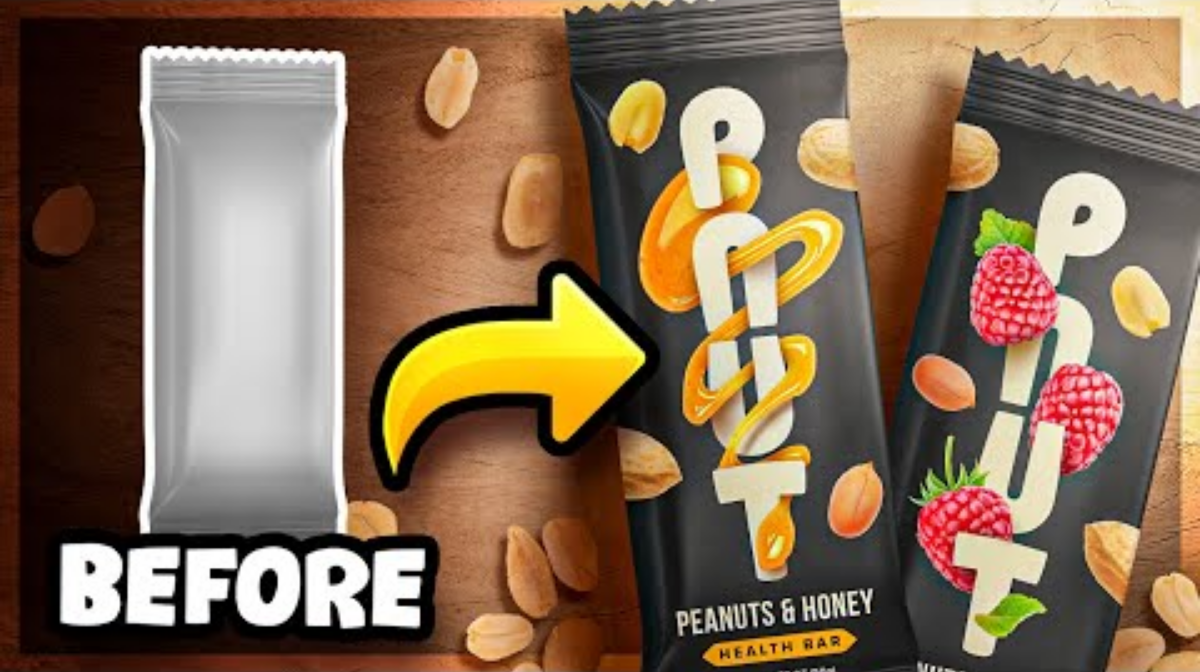 Logo and Packaging Design of Peanut Bar!