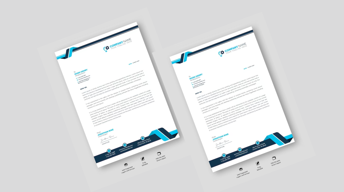 Crafting a Stylish Letterhead: Guide to Design Adventure.