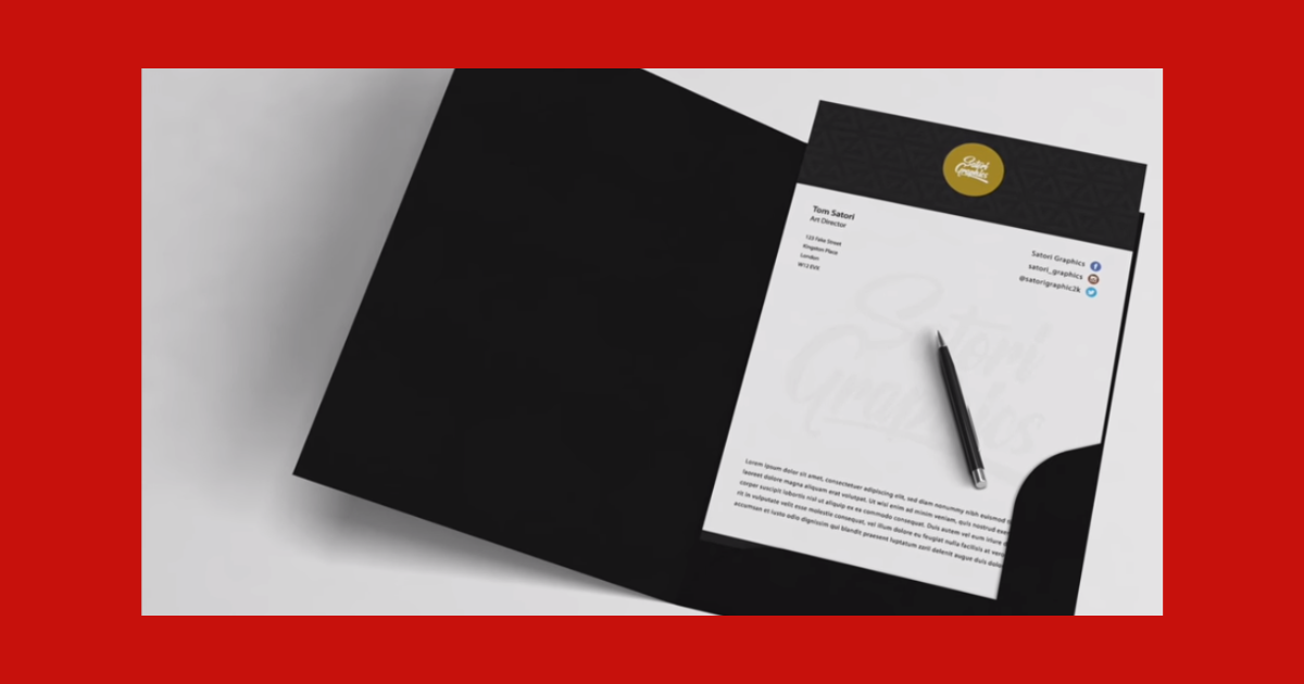 Letterhead Design: Tips for Crafting an Impressive Letterhead. 