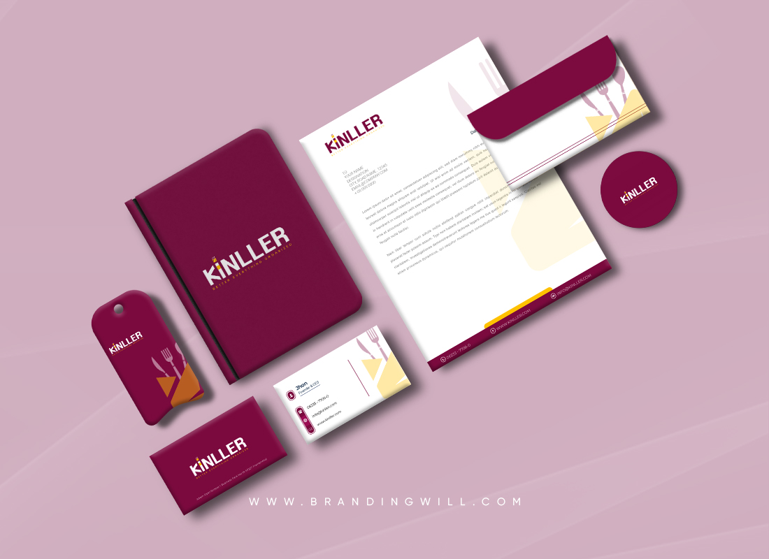 corporate stationery design