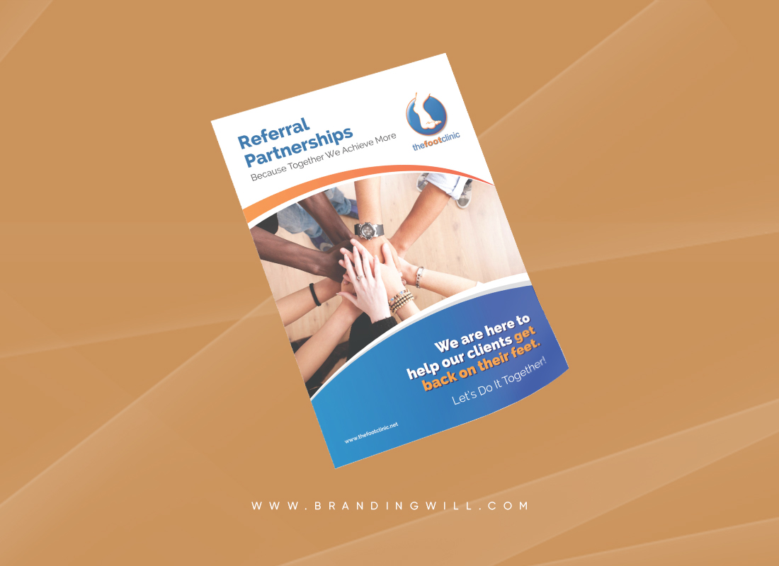 one pager brochure design