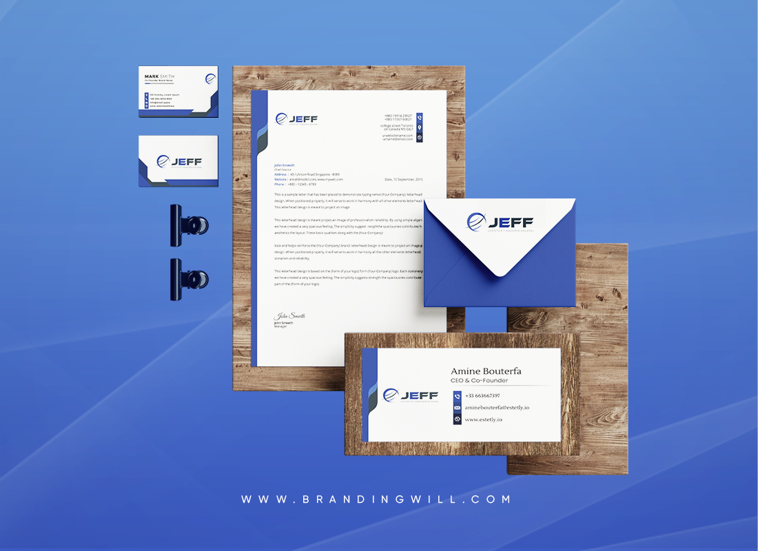 premium stationery design