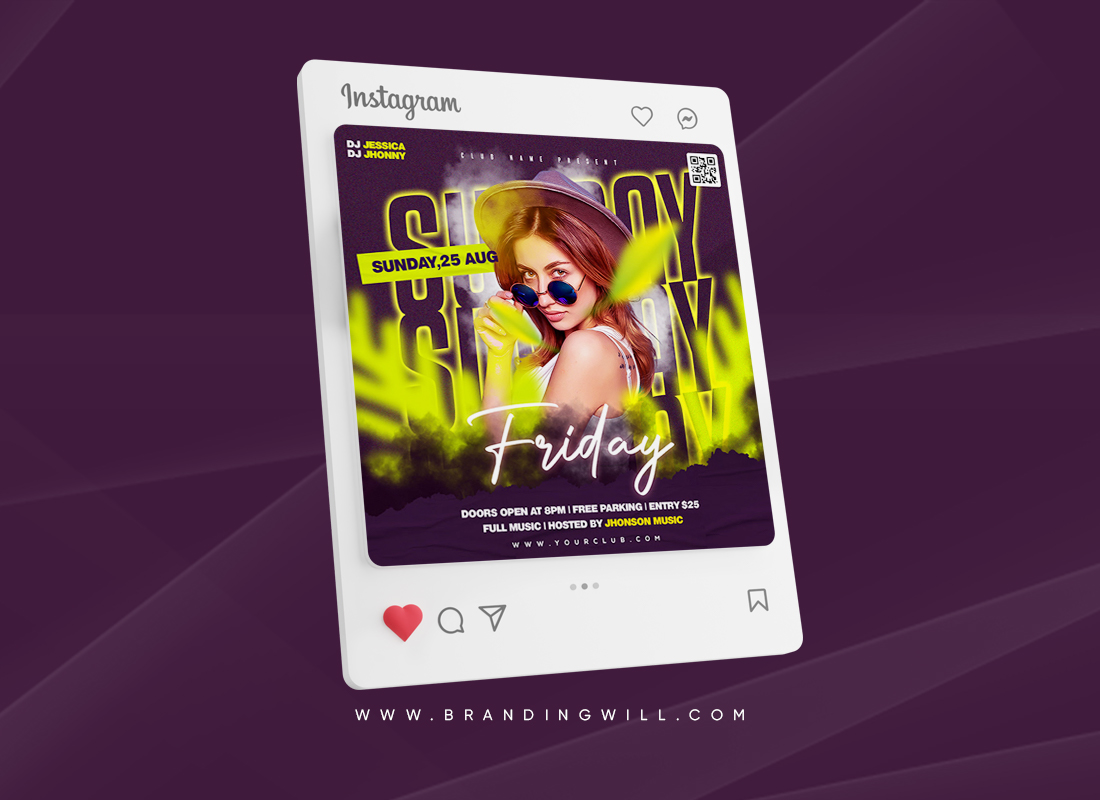 social media poster design