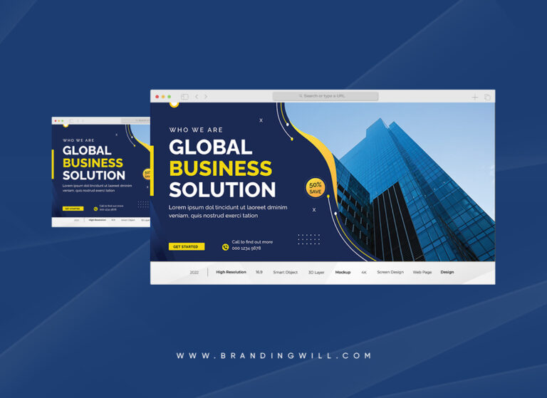 web banner design