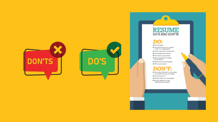 Resume Writing: Essential Do's and Don'ts to Follow.