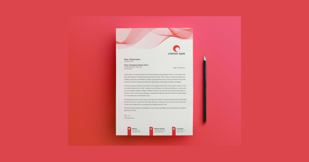 The Art and Impact of Letterhead Design on Brand.